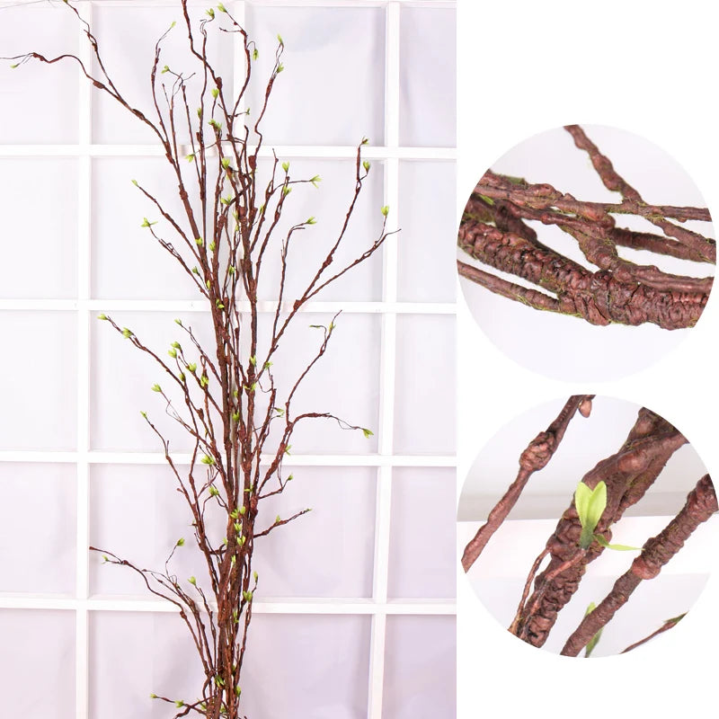 Flexible Artificial Tree Branches Decor