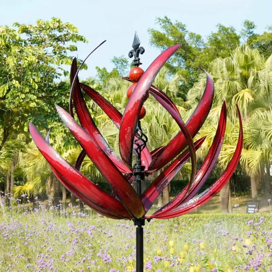 Modern Minimalist Wrought Iron Wind Spinner