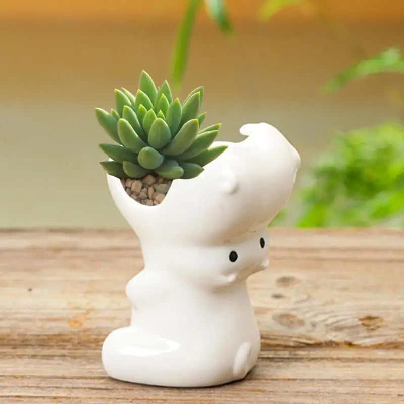 Modern Ceramic Animal Flower Pot