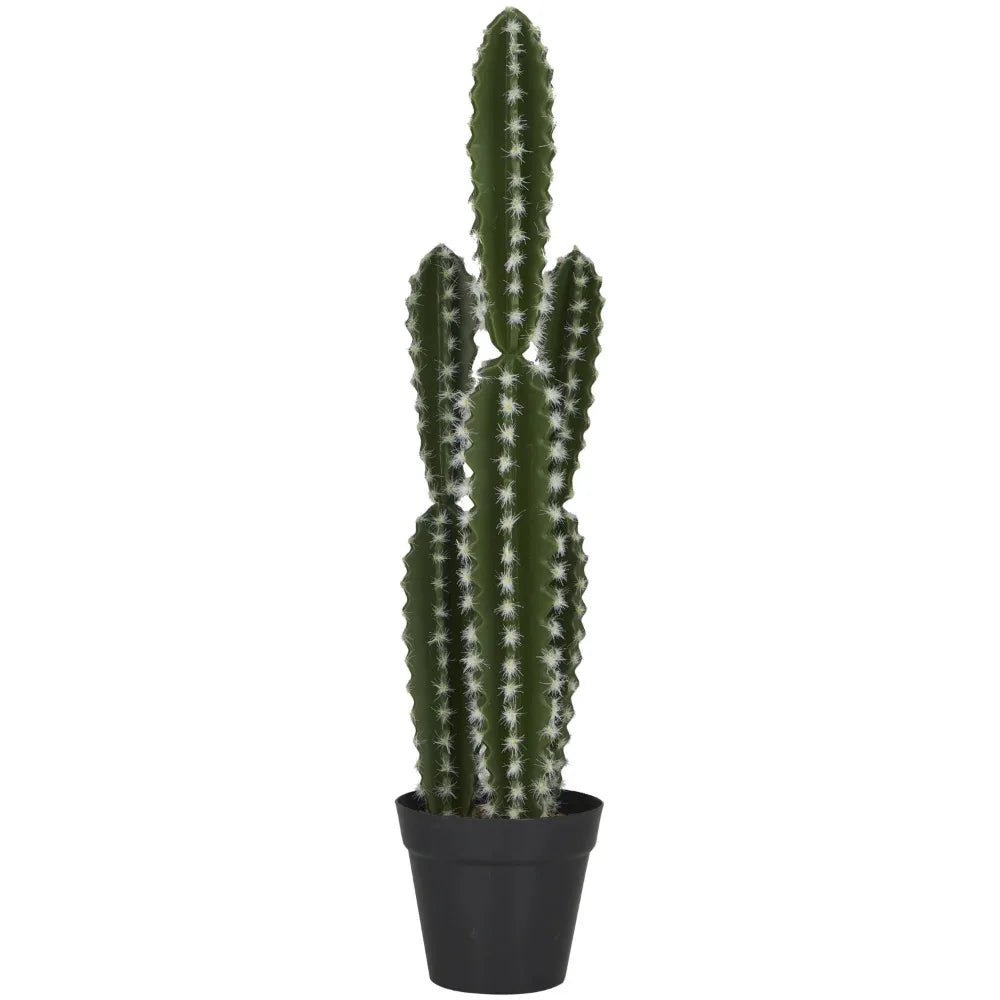 Artificial Cactus with  Realistic Leaves