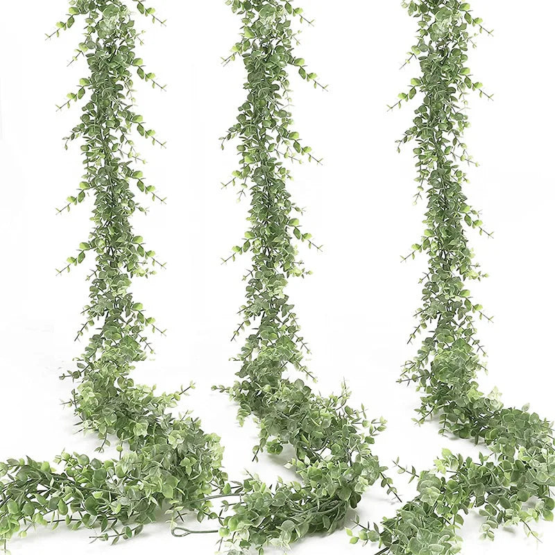 Eucalyptus, Indoor/Outdoor Ivy Garland Wall Hanging