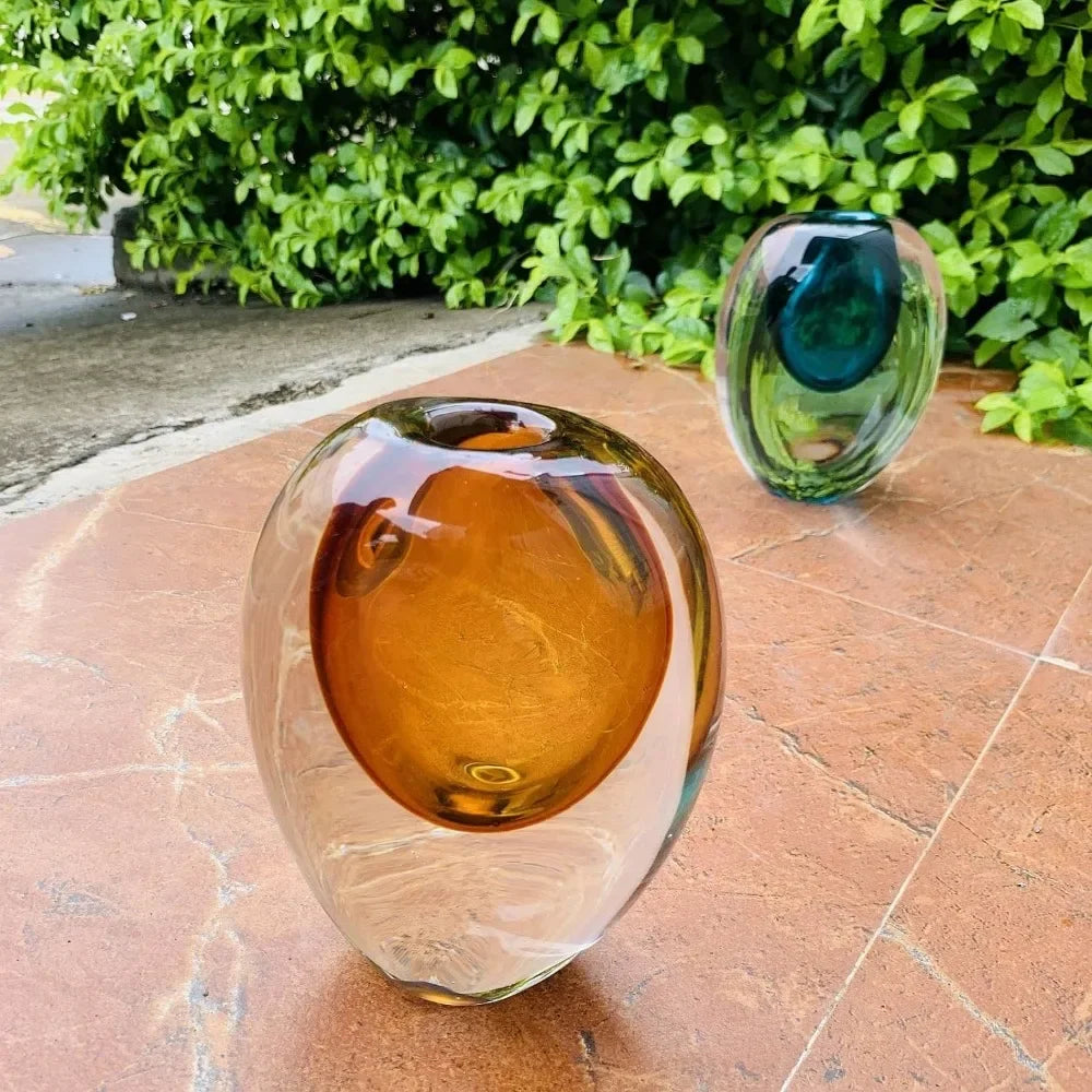 Modern Decorative Glass Vase