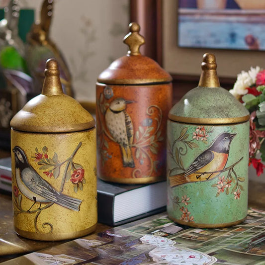 Vintage Ceramic Kitchen Storage Jars