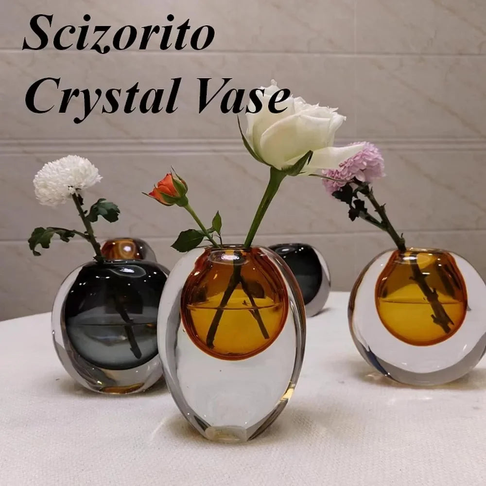 Modern Decorative Glass Vase