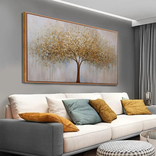 Tree of Life Canvas Wall Art with Frame