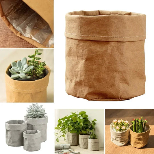 Washable/Reusable Kraft Paper Planter