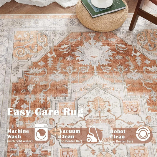 Kilim Area Rug for Modern or Boho Style