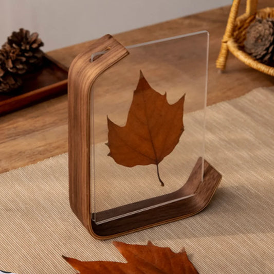 Wooden Photo Frame Herbarium Display