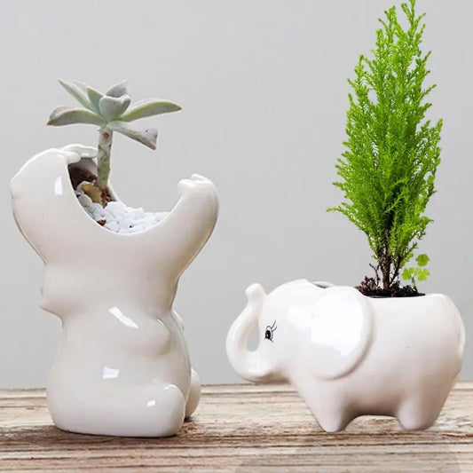 Modern Ceramic Animal Flower Pot