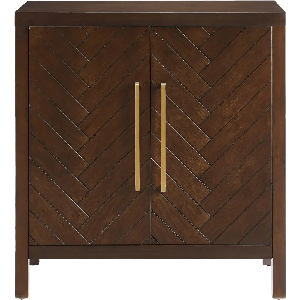 Crosley Furniture Darcy Accent Cabinet, Dark Brown