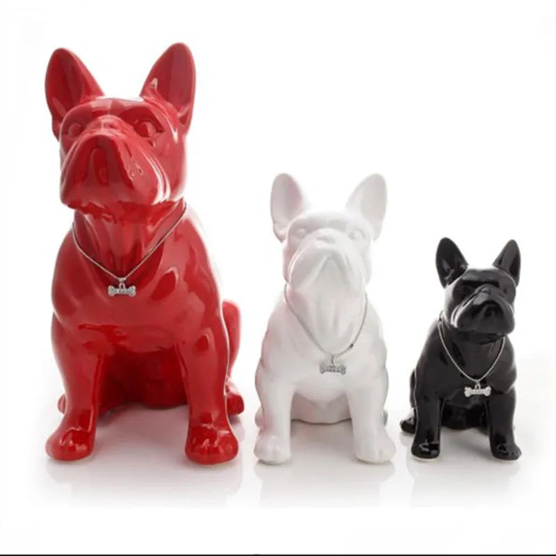 Resin French Bulldog Statue