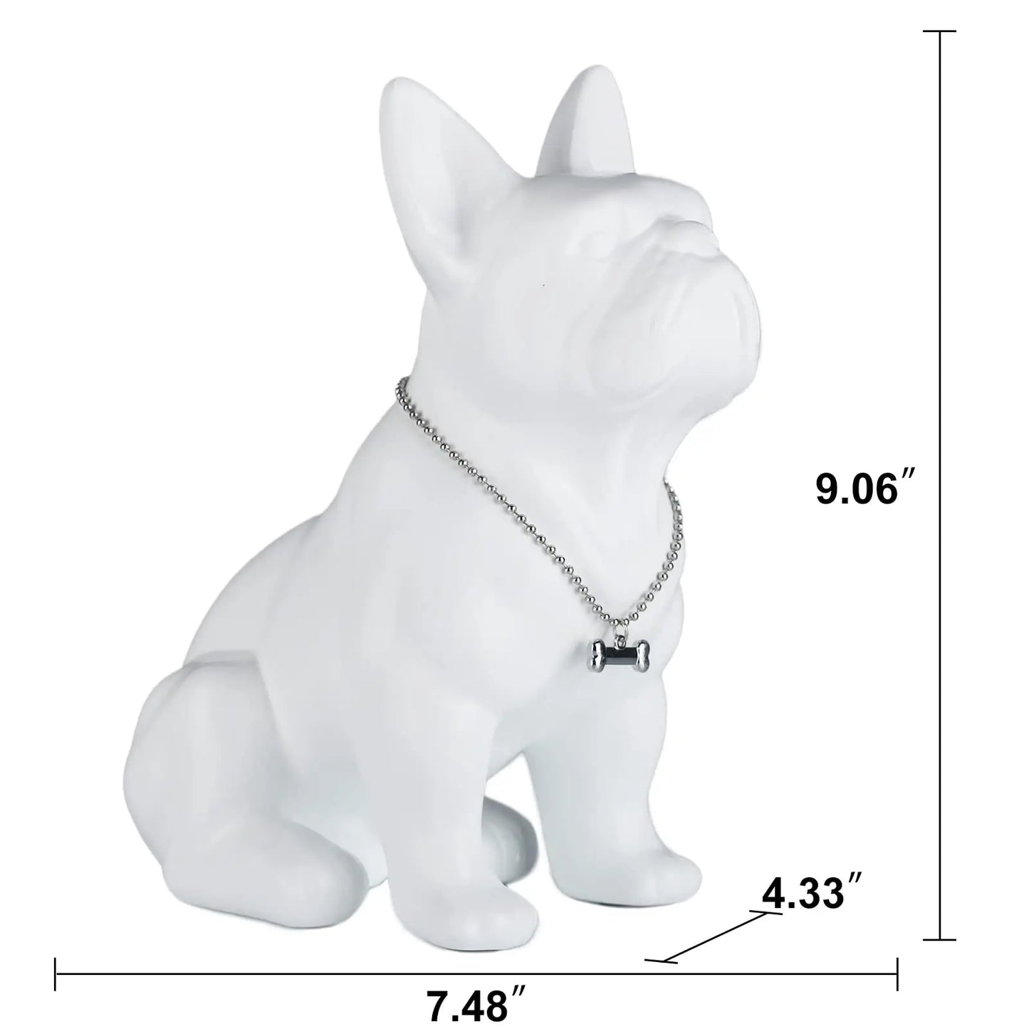 Resin French Bulldog Statue